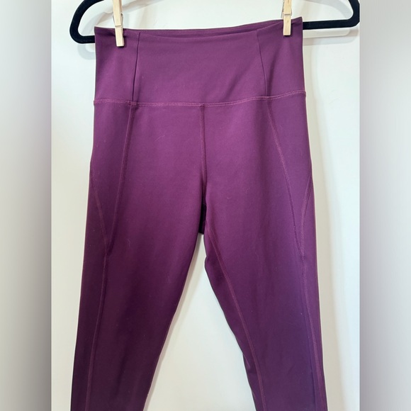 Girlfriend Collective Compression Leggings-plum purple/small - Picture 11 of 13